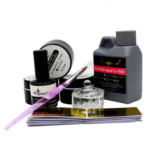Acrylic Liquid -Monomer Used For Powder 120ml + Acrylic Nail Starter Kit