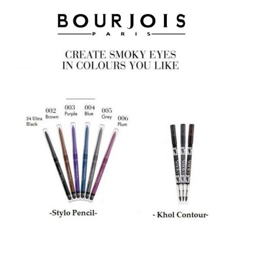 Bourjois Ombre Smoky Eyeshadow Eyeliner Stylo Pencil Choose Shade