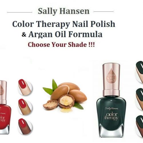 Sally Hansen Nail Polish Color Therapy-Long Lasting Resistant 14.7ml