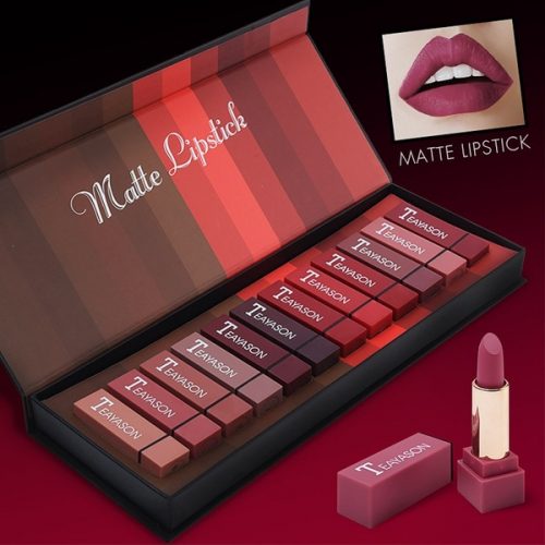 Teayason 12pcs Matte Lipstick Stunning Set Highly Pigmented -Gift Idea