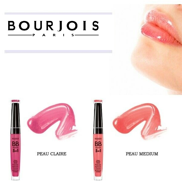 Bourjois BB Gloss 5 in1 LipGloss Crystal Shine Choose Shade-5.7ml