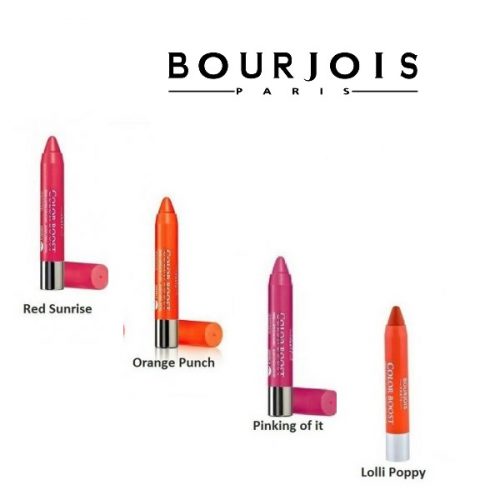 Bourjois Lipstick Crayon Color Boost Jumbo Stick -10 Hours Hold-Choose Shade