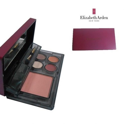 Elizabeth Arden Makeup Palette Eyeshadow Silver Smokey & Lip Gloss