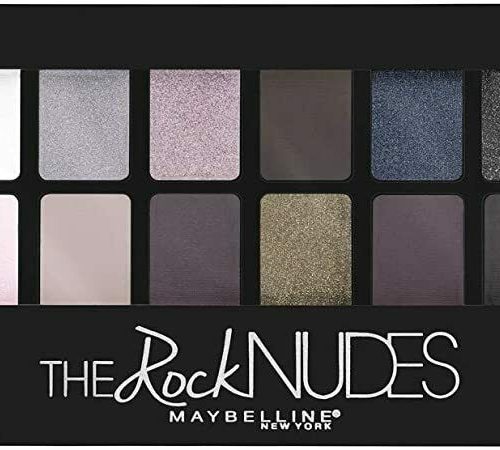Maybelline The Rock Nudes Eyeshadow Palette & Applicator-9,6g Gift Idea