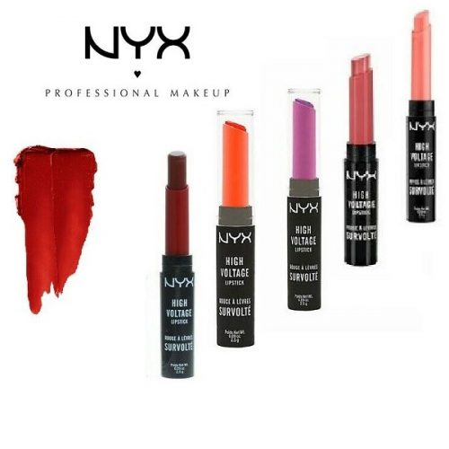 NYX High Voltage Lipsticks Vibrant Color Super-Rich Finish-Choose Shade !