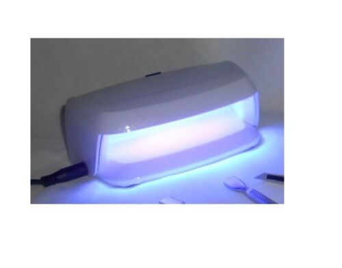 Salon Led UV Gel Curing Lamp -15 Leds-Metal Construction-White