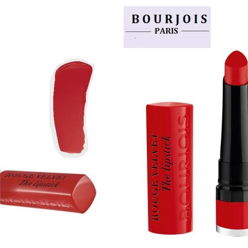 Bourjois Rouge Velvet Lipstick Matte Finish  Stunning & Creamy-Choose Shade