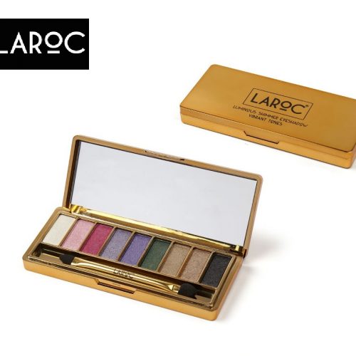 LaRoc 9 Colour Glitter Eyeshadow Palette Makeup Kit-Git Ideas