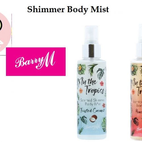 Barry M Body Mist Scented Shimmer Spray 