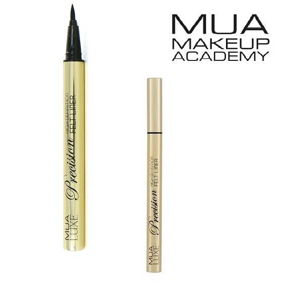 MUA Makeup Academy Luxe Precision Felt Eyeliner -Black