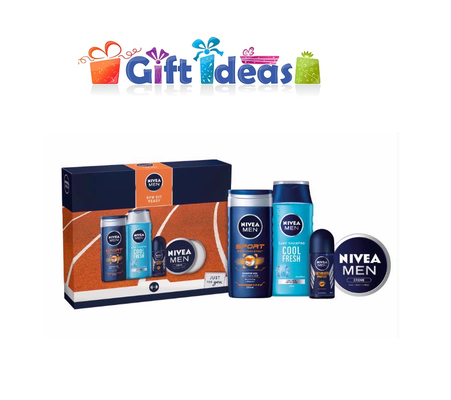 Nivea Men Gym Kit Ready Gift Box for Him-4pcs