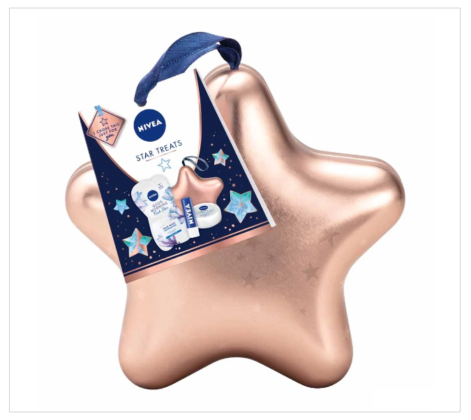 Nivea Star Skin Treats Face & Hands Cream Xmas Gift Set