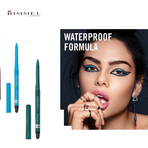 Rimmel Exaggerate Waterproof Eye Definer Pencil Retractable-Choose Shade