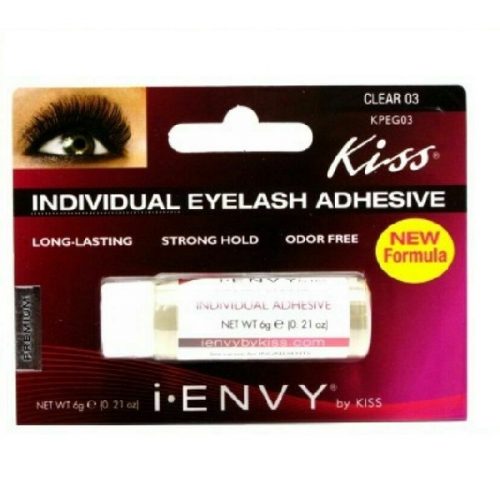I Envy by Kiss Eyelash Adhesive-Long Lasting-Clear New Formula-6g