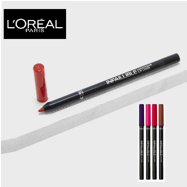 L'Oreal - Infallible Lip Liner - Soft & Creamy-Choose Shade