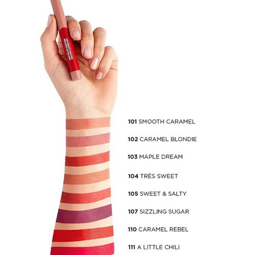 L'Oreal Infallible Very Matte Lip Crayon Lipstick, Smudge Proof,Automatic-Choose Shade