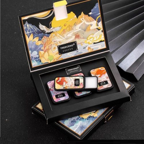 Oriental Style Solid Perfume Gift Set Boxed -Choose Style