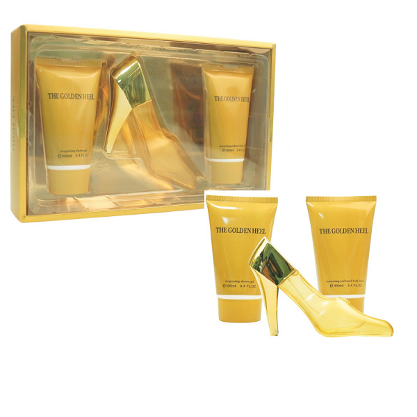 Fine Perfumery The Golden Heel 3pcs Gift Set for Her