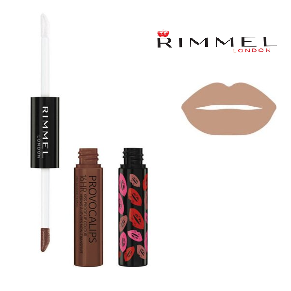 Rimmel Provocalips 16hr Kissproof Lipstick-2 Steps-Choose Shade