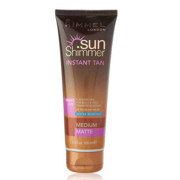 Rimmel Sun Shimmer Instant Tan -Body & Face-Medium Matte