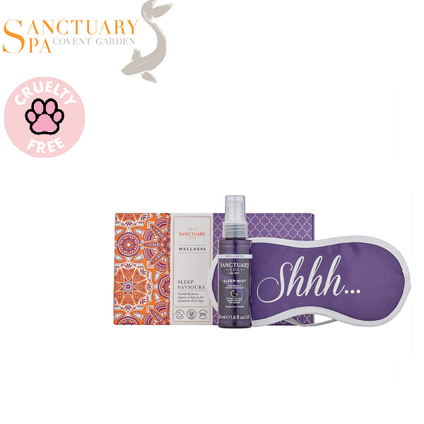 Sanctuary Spa Sleep Saviours Eye Mask + Pillow Mist Spray-Gift Set