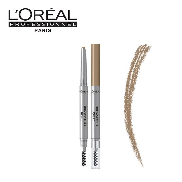 L’Oreal Brow Artist Xpert Retractable & Styling Brush-101 Blonde