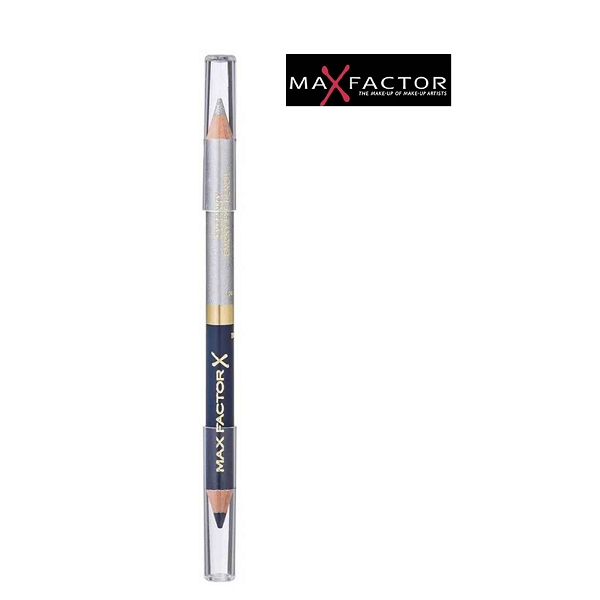 Max Factor Eyefinity Smokey Eye Pencil Dual Ended Persian Blue & Radiant Silver